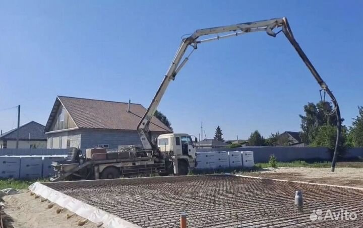 Бетон, раствор, доставка, бетононасос