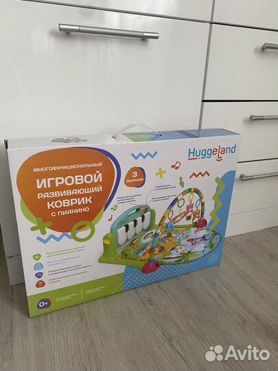 Игровой коврик с пианино