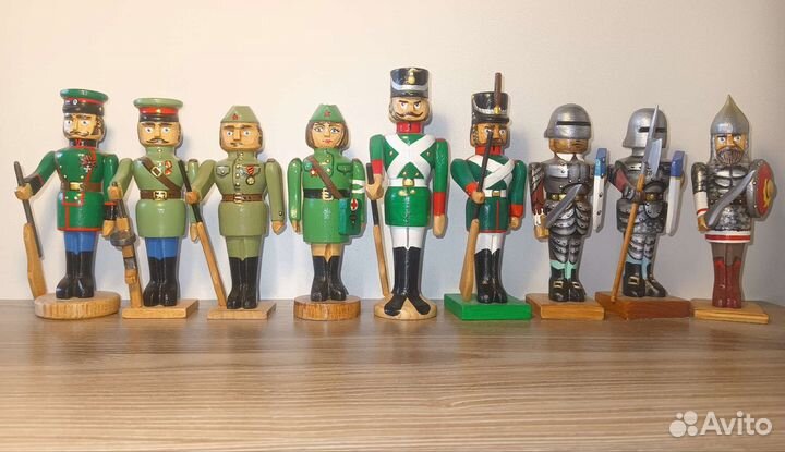 Солдатик деревянный №11