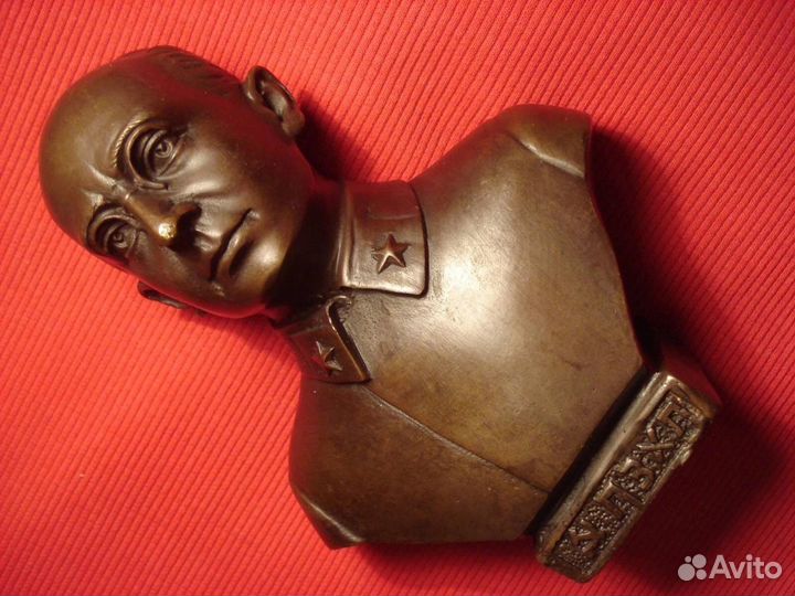 Бюст Берия 1953 г. бронза СССР редкий 14 см