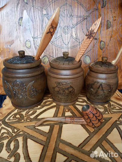 Деревянный алтарный набор