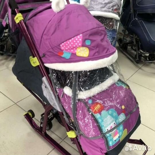 Санки коляска