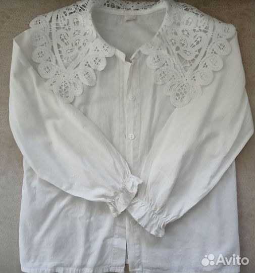 Школьная блузка 140