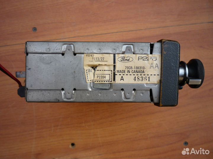 Ретро авторадиола Ford 76-83гг PN 79GB-18K810
