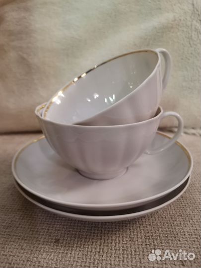 Чашка с блюдце Дулево. В идеале. 6 пар