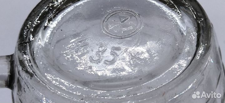 Пивная кружка 0,5л. 1977 год. серп молот 35 коп