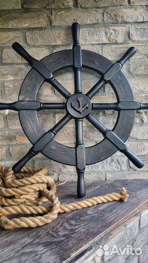 Штурвал декоративный
