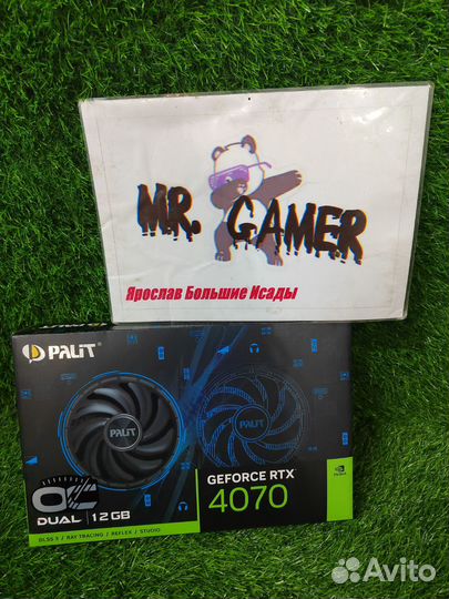 Видеокарта Palit nvidia GeForce RTX 4070 Dual OC