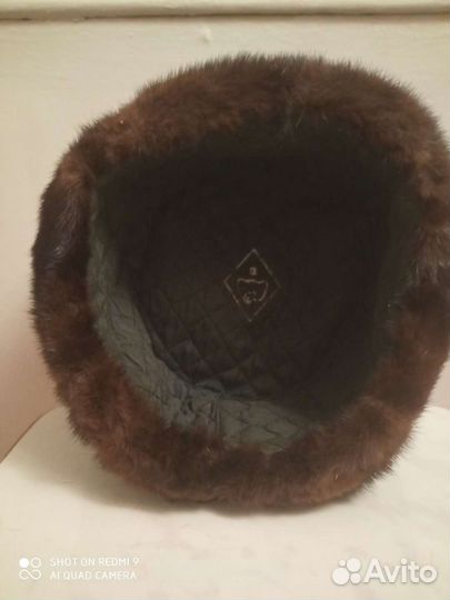 Шапка ушанка мужская