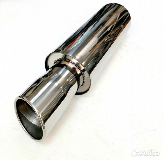 Глушитель банка бочка прямоток универсальный