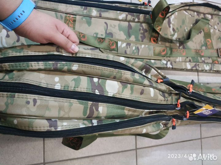 Чехол для удочек 3х секционный 135см