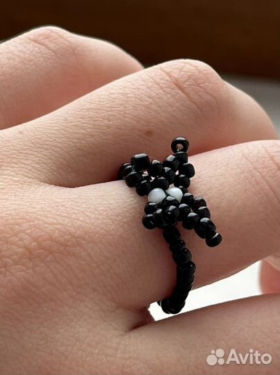 Колечки из бисера