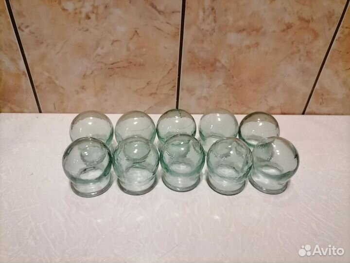 Медицинские банки стеклянные СССР