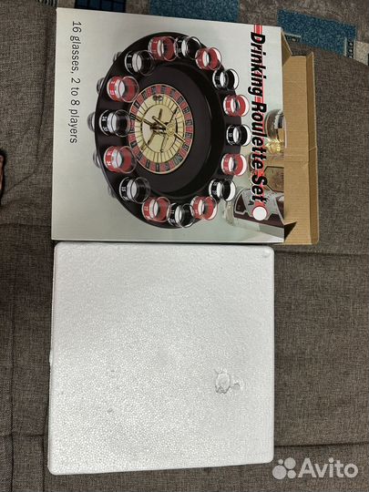 Пьяная Рулетка Drinking Roulette Set (16 стопок)