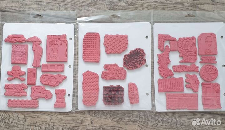 Набор резиновых штампов Tim Holtz