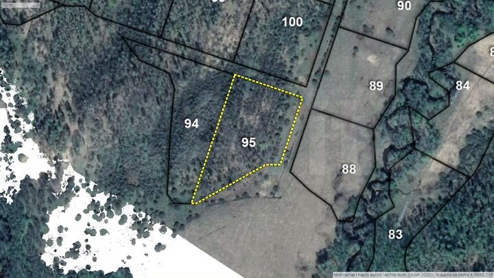 Участок 1,19 га (СНТ, ДНП)