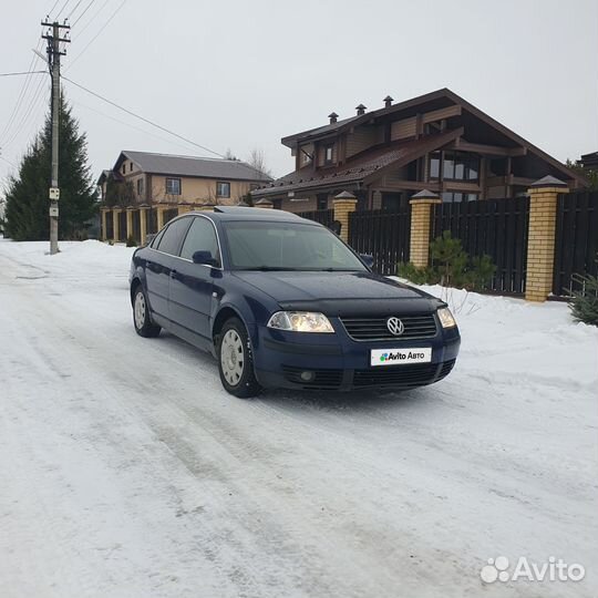 Volkswagen Passat 1.8 МТ, 2003, 252 000 км