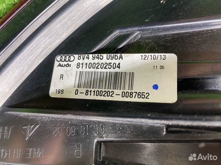 Задний правый фонарь audi a3 8v хэтчбек дорест