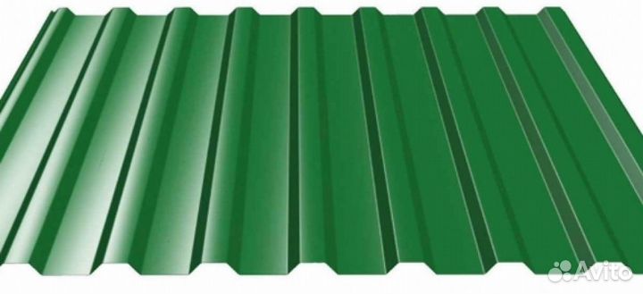 Профнастил с 20 RAL 6005. Код: 3674 / 212