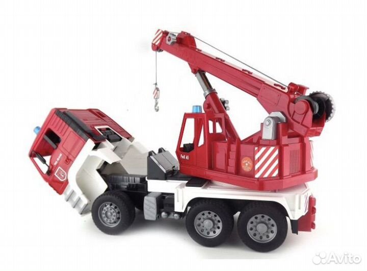 Автокран пожарный Bruder MAN