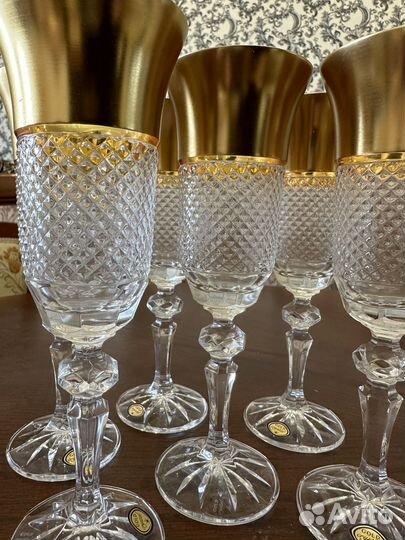 Хрустальные фужеры