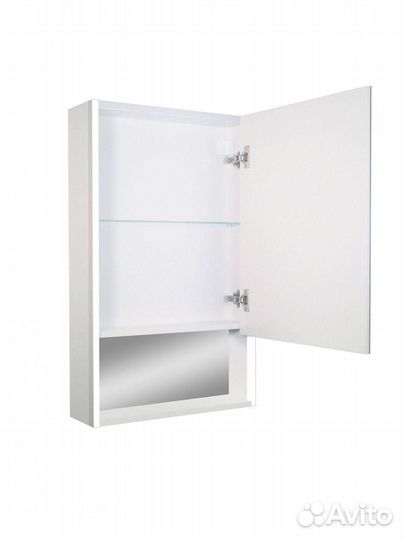 Зеркало-шкаф Art&Max Foggia AM-Fog-600-800-1D-R-DS-F-White с подсветкой, 80x60