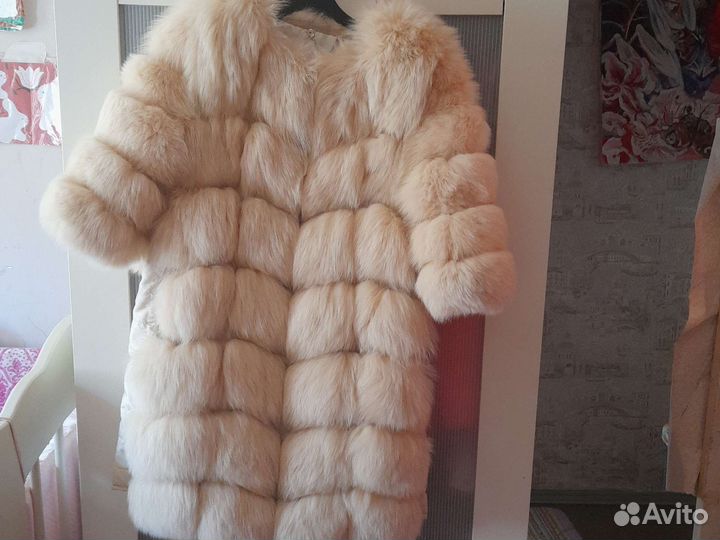 Шуба песец