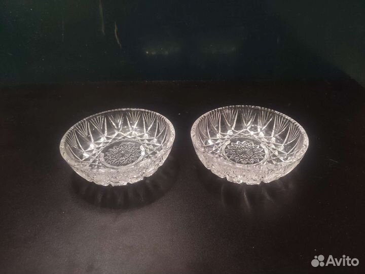 Хрустальное блюдо СССР