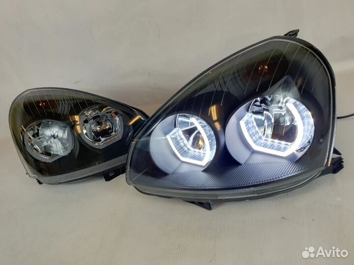 Фары Приора дхо черная маска