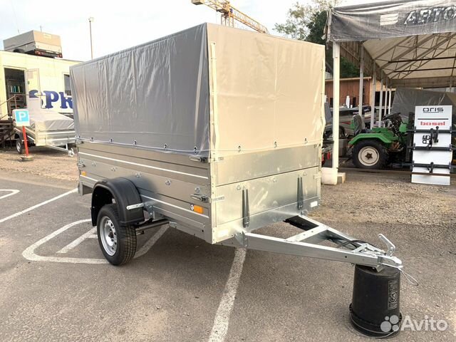 Прицеп сст 7132-02 (Надставной борт и Тент 1.0)