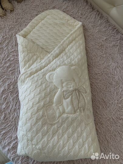 Детское одеяло на выписку