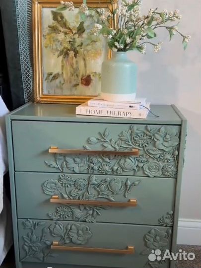 Цветы для декора мебели