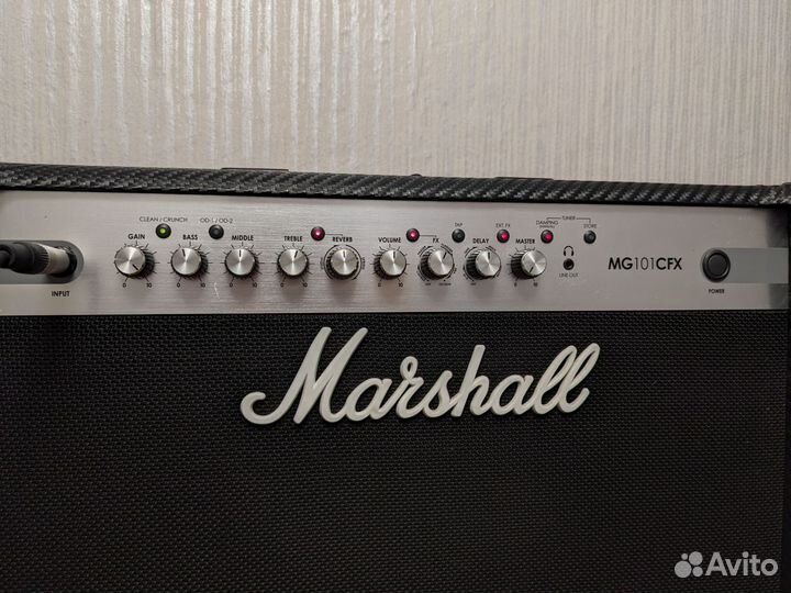 Гитарный усилитель Marshall MG101CFX