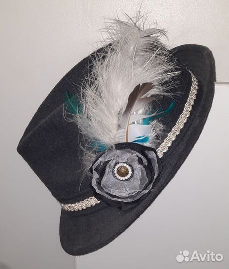 Шляпка женская фетровая