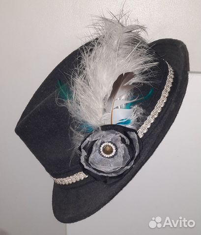 Шляпка женская фетровая