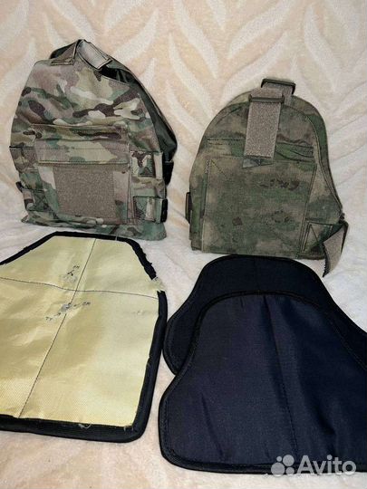 Плечи с кевларом мох