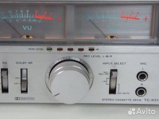 Кассетная дека sony tc k 51