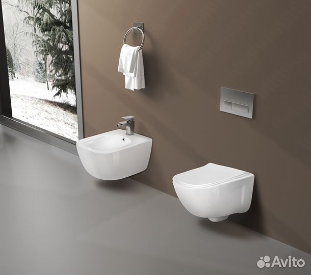 Унитаз подвесной Aquatek Дива с функ AQ2012B-00