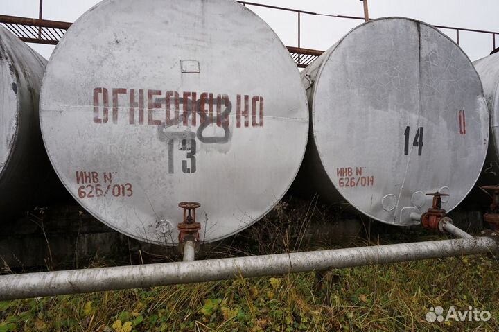 Резервуары 25, 50, 75 m3