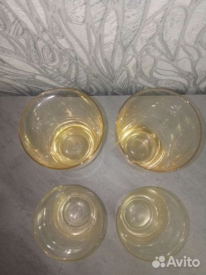 Рюмки, фужеры