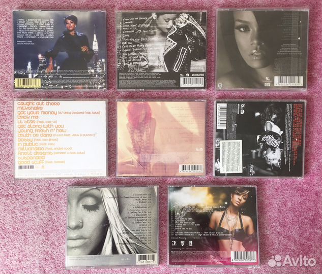 Rihanna, Kelis альбомы компакт диски лицензия