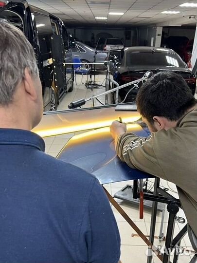 Обучение ремонту вмятин без покраски