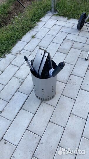 Угольный гриль weber 46 см