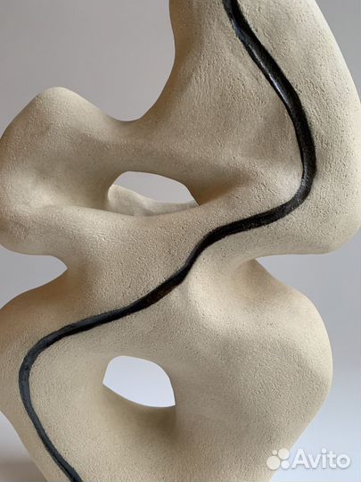 Интерьерная ваза ручной работы