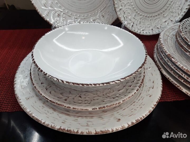 Тарелки Энже Daniks: обеденные, суповые, десертные