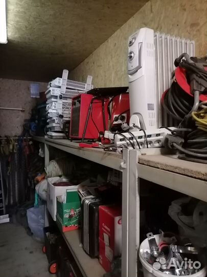 Контейнер-склад 40 футов с монтажным инструментом