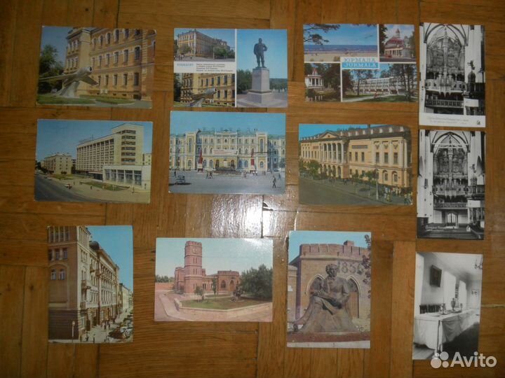 Наборы открыток История русского театра, города