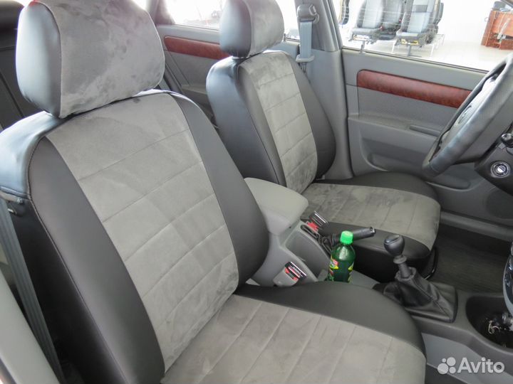 Чехлы экокожа на Daewoo Gentra