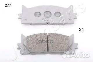 Колодки тормозные PA277AF Japanparts