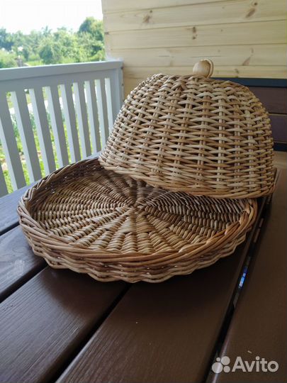 Хлебница плетеная